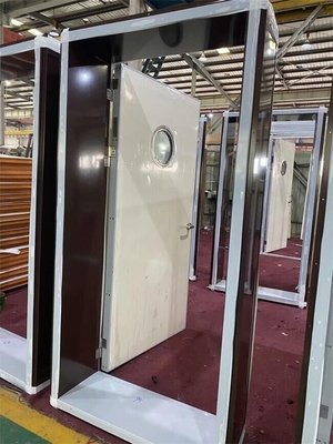 satın al Pencere Camlı Vizyon Panelli A60 Yangına Dayanıklı Çelik Kapı Çevrimiçi üretim